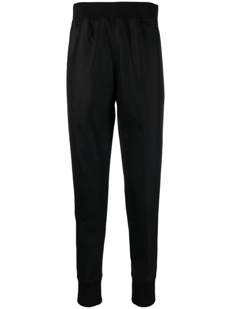 Jil Sander elasticated wool track pants - Black Cover