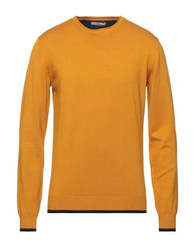 Yes Zee By Essenza Man Sweater Ocher Viscose, Nylon Cover