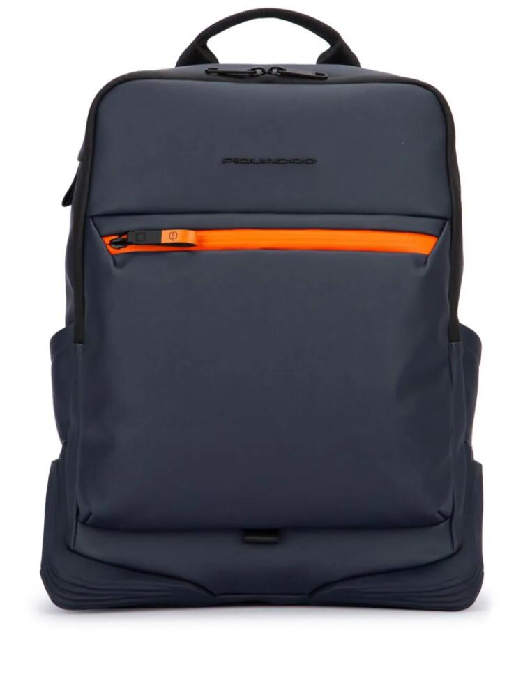 PIQUADRO water-resistant backpack - Blue Cover