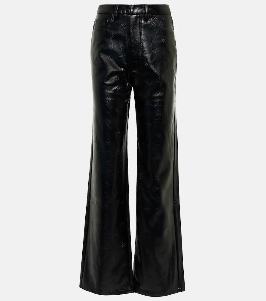 Rotate Rotie high-rise faux leather pants Cover