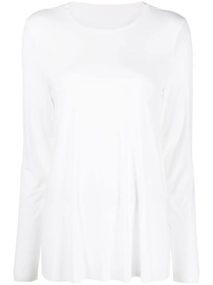 Wolford Aurora long-sleeve T-shirt - White Cover