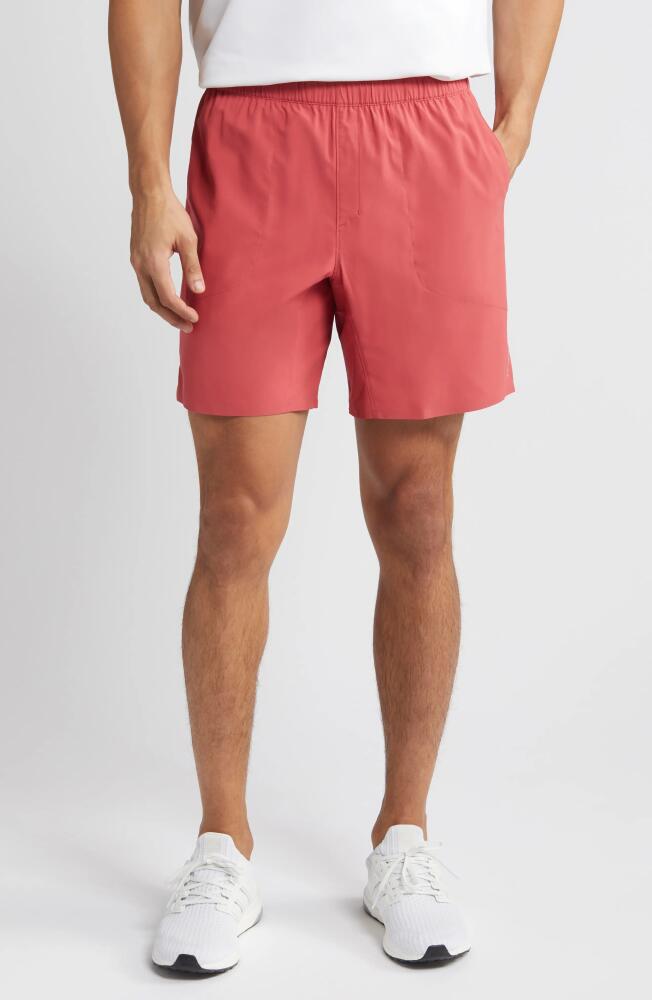 Peter Millar Swift Performance Shorts in Cape Red Cover