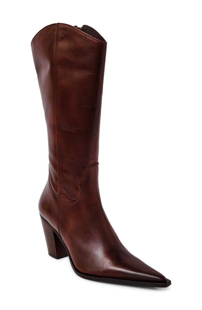 Free People Copenhagen Knee High Boot in Fudgesicle Leather Cover