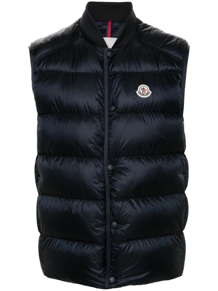 Moncler Serot gilet - Blue Cover