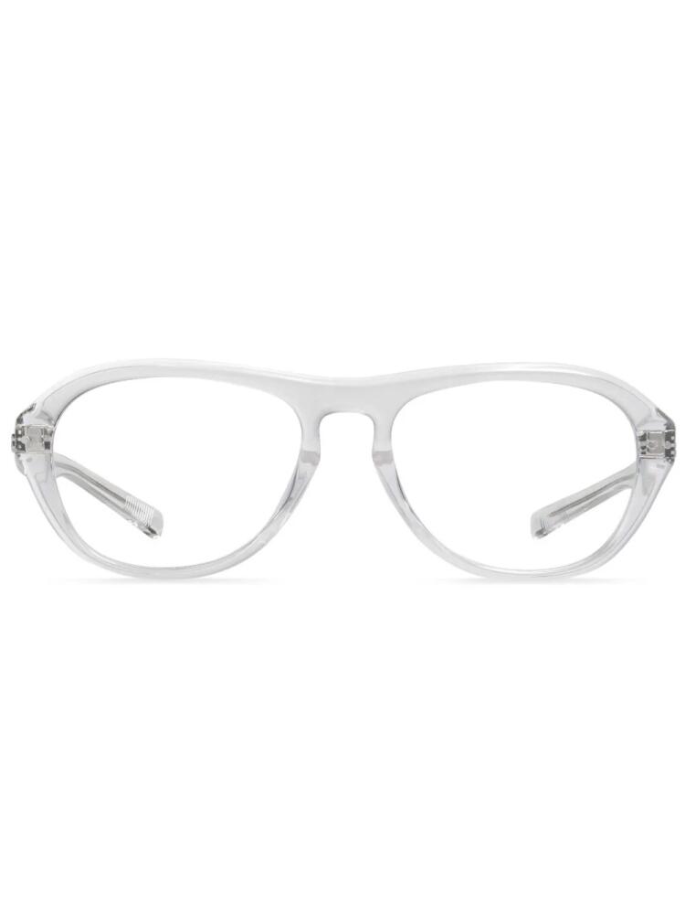 Gentle Monster Oaa C1 pilot-frame glasses - White Cover