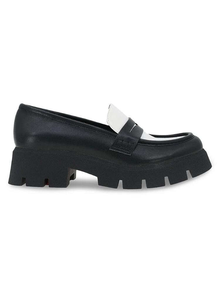 BCBGeneration Women's Rama Penny Loafers - Black Cloud Cover