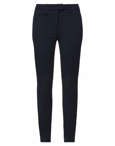 Dondup Woman Pants Midnight blue Viscose, Polyamide, Elastane Cover