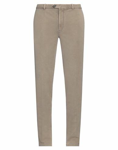 Circolo 1901 Man Pants Sand Cotton, Elastane Cover