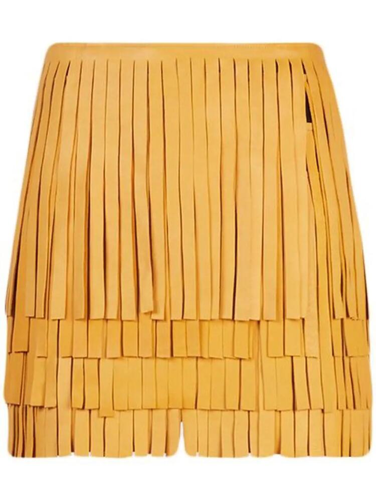 RTA Marcela mini skirt - Yellow Cover