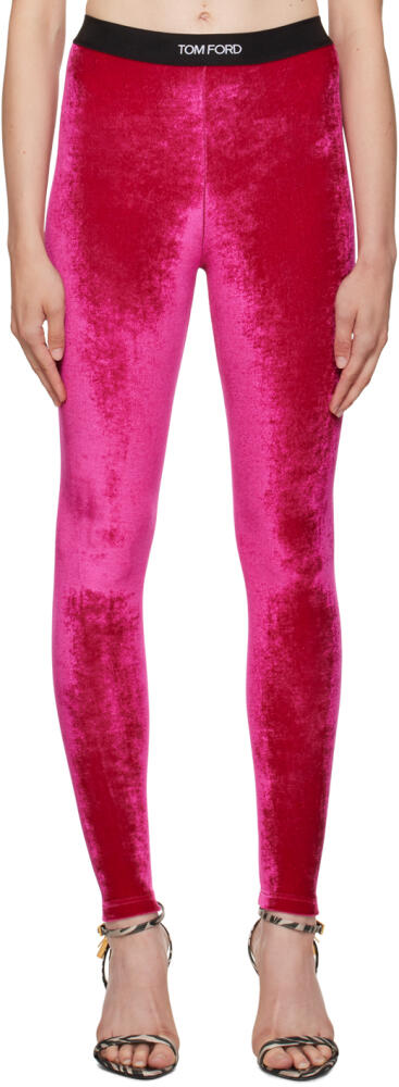 TOM FORD Pink Signature Leggings Cover