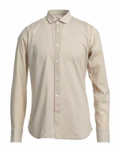 Tintoria Mattei 954 Man Shirt Sand Cotton Cover