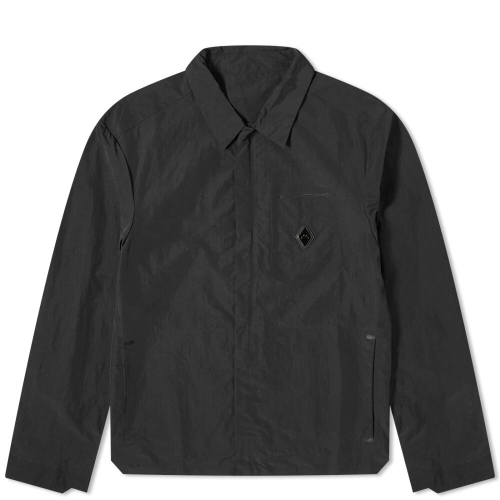 A-COLD-WALL* Men's System Overshirt in Black Cover