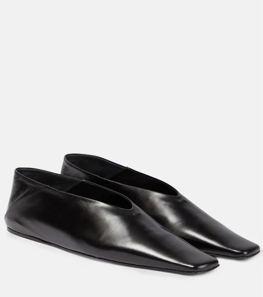 Jil Sander Leather ballet flats Cover