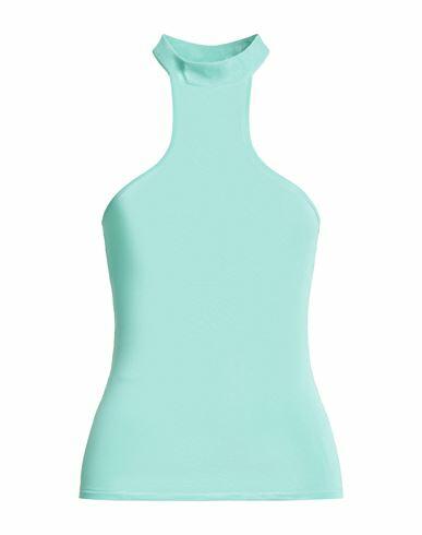 Alessandro Vigilante Woman Tank top Light green Viscose Cover