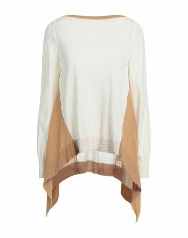 Liviana Conti Woman Sweater Ivory Virgin Wool Cover