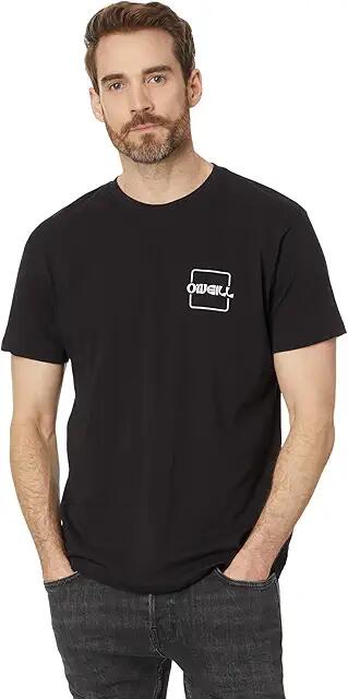 O'Neill Mixed Bag Short Sleeve Tee (Black) Men's T Shirt Cover