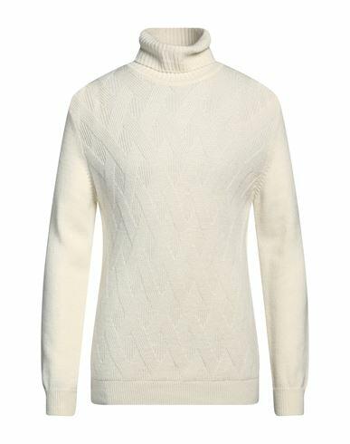 Avignon Man Turtleneck Cream Merino Wool, Acrylic Cover