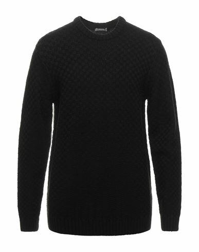 Sseinse Man Sweater Black Acrylic, Nylon Cover