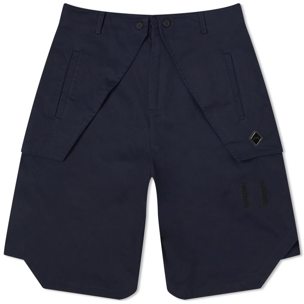 A-COLD-WALL* Men's Overlay Cargo Shorts in Navy Cover