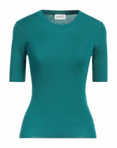 P. a.r. o.s. h. Woman Sweater Emerald green Wool Cover