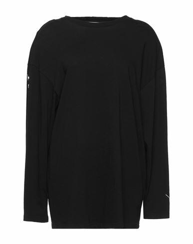 Rotate Birger Christensen Woman T-shirt Black Organic cotton Cover