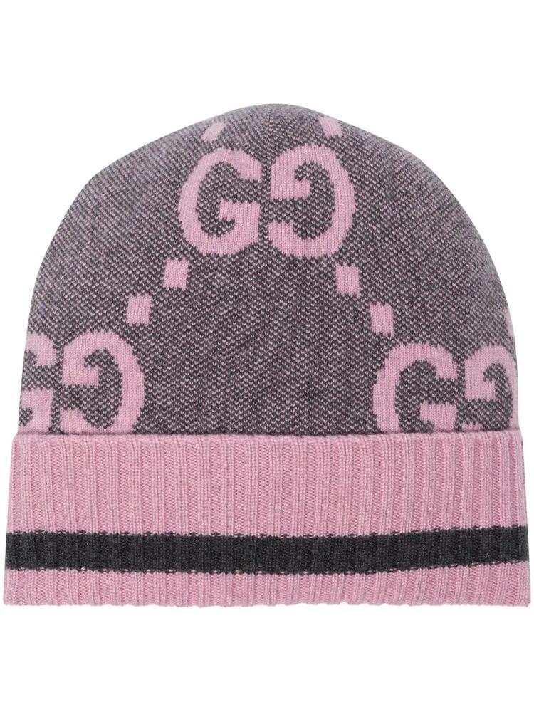 Gucci GG cashmere beanie - Pink Cover