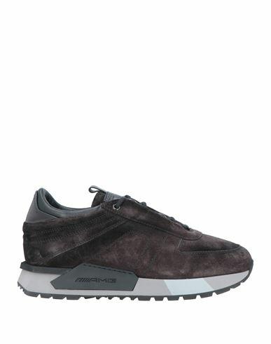 Santoni Man Sneakers Dark brown Soft Leather Cover