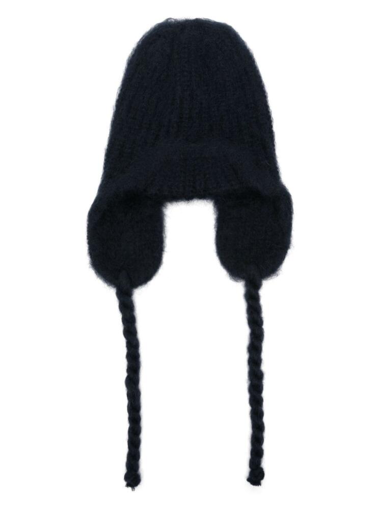 Forte Forte trapper beanie - Blue Cover