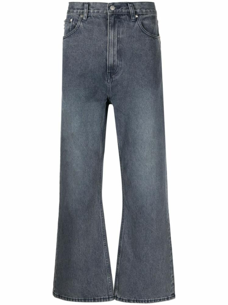 izzue high-rise straight-leg jeans - Blue Cover