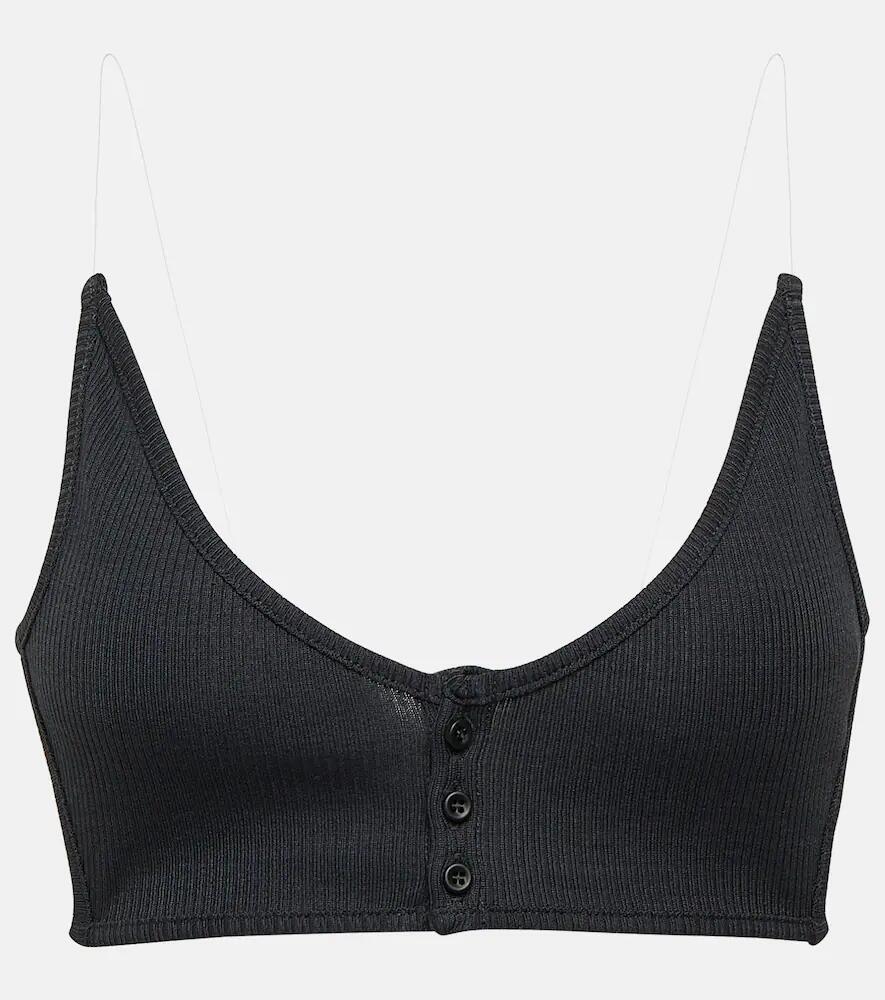 Y/Project Cotton jersey bralette Cover