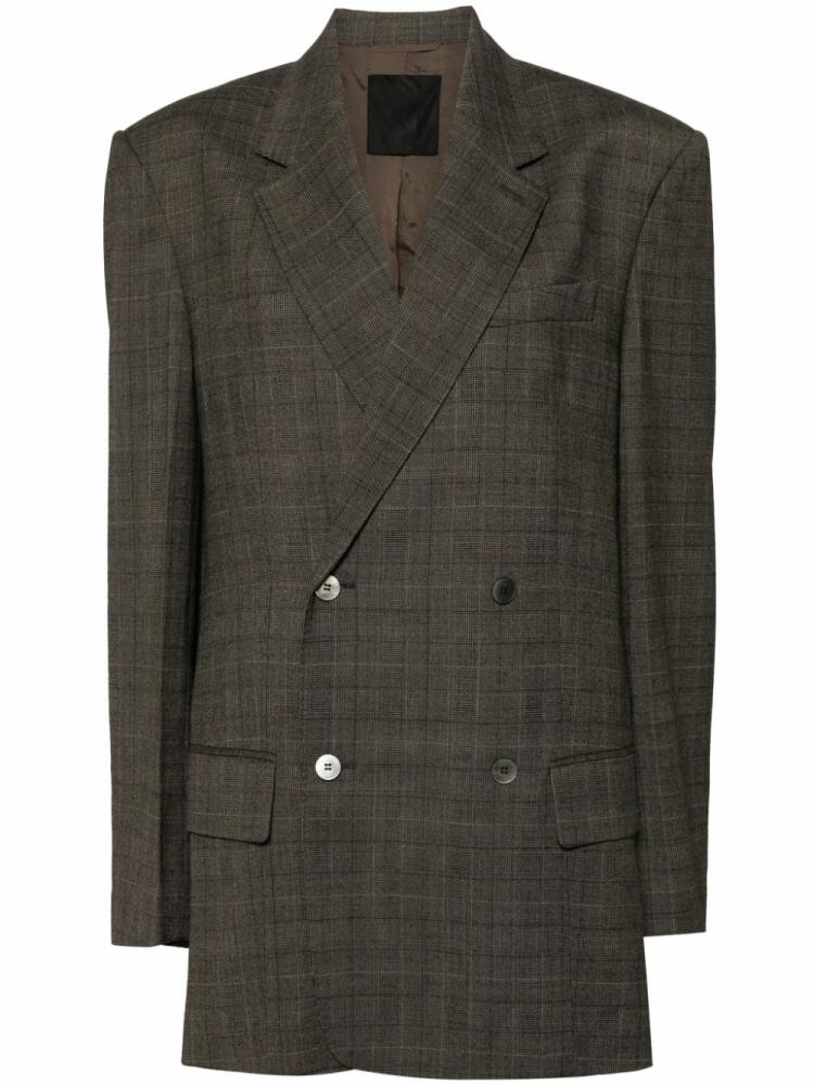 JNBY Loose double-breasted suit - Brown Cover