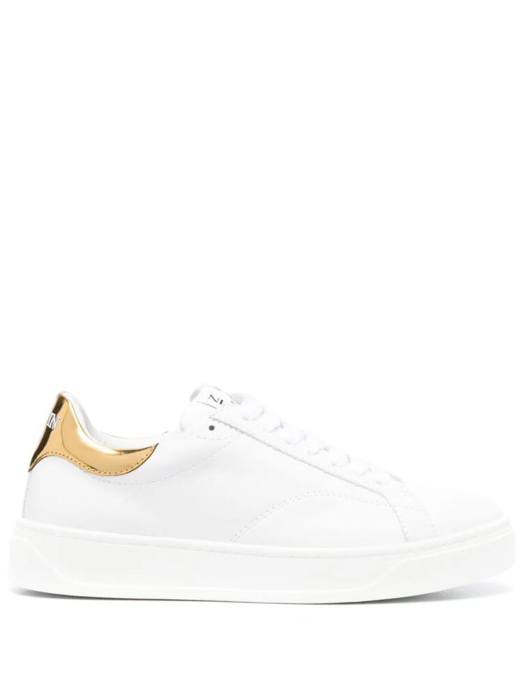 Lanvin DDB0 leather sneakers - White Cover