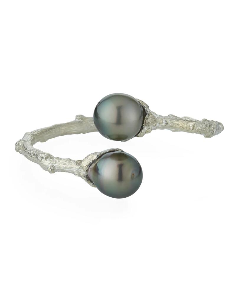 K Brunini Twig Bypass Tahitian Pearl Cuff Cover