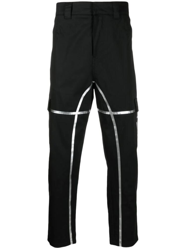 Ferrari panelled tapered trousers - Black Cover