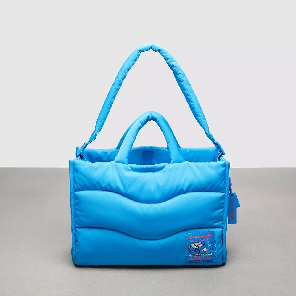 Coachtopia Loop Tote With Wavy Quilting Cover