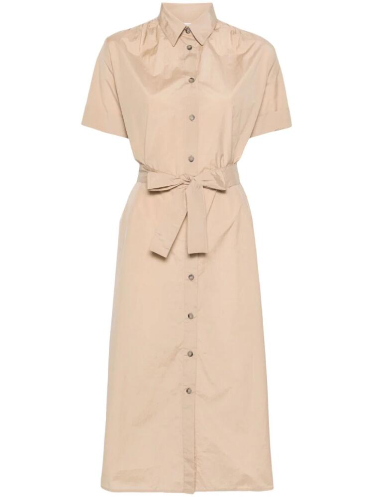 Peserico short-sleeve shirt dress - Neutrals Cover