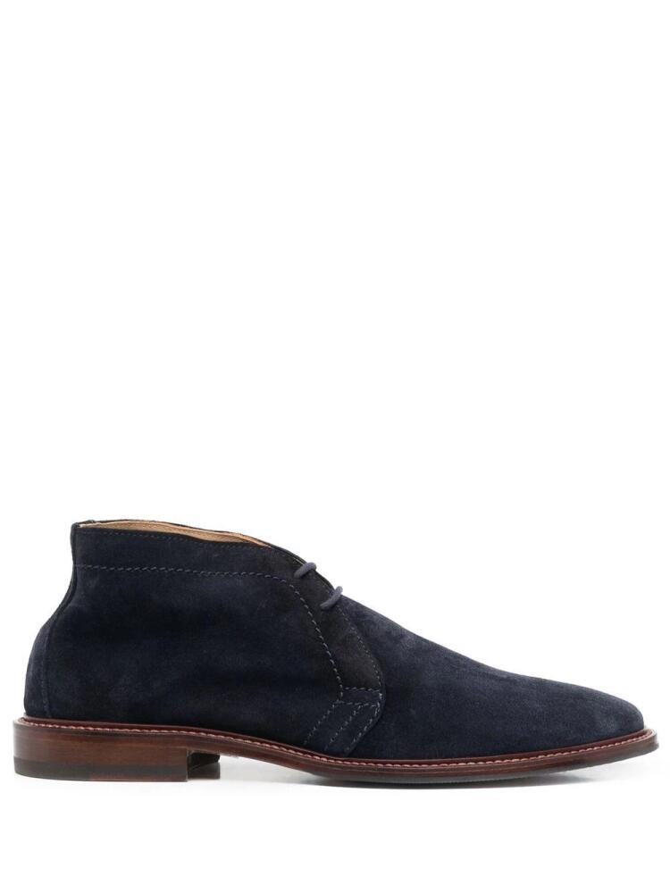 Scarosso Gary suede desert boots - Blue Cover