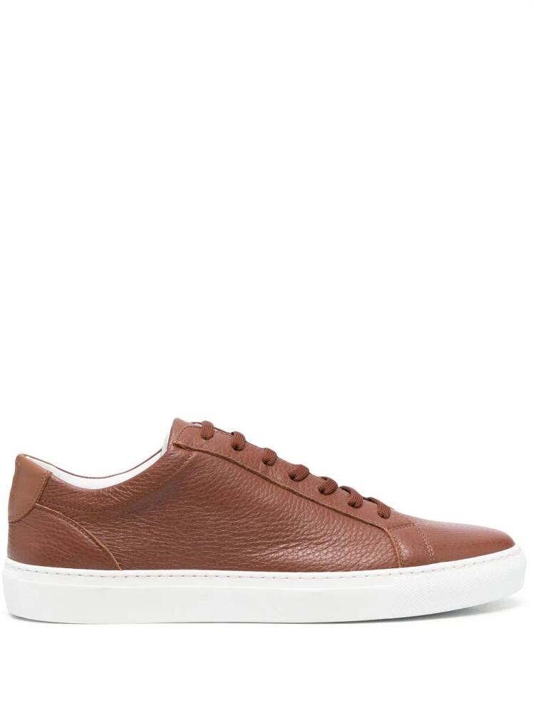 Corneliani Boston low-top sneakers - Brown Cover