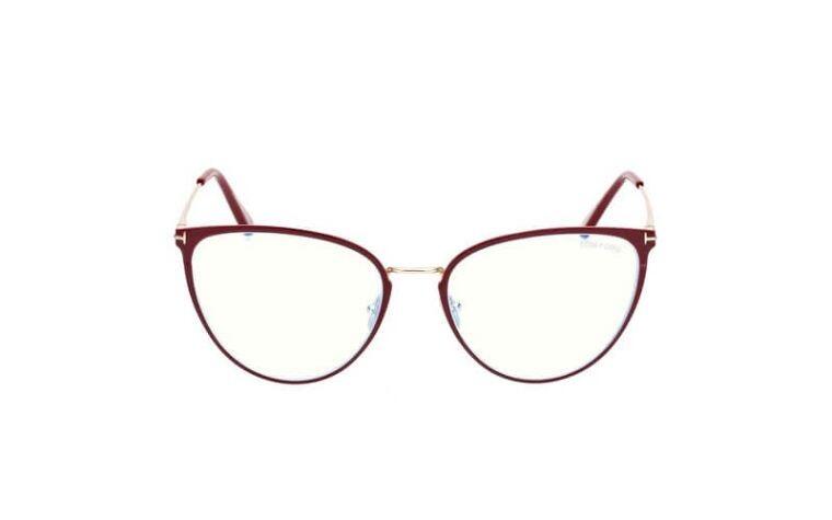 Tom Ford Blue Light Block Cat Eye Ladies Eyeglasses Cover