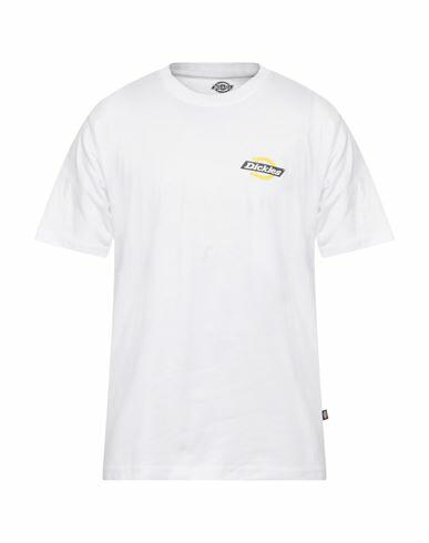 Dickies Man T-shirt White Cotton Cover