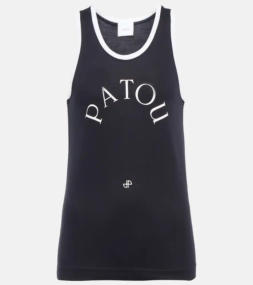 Patou Logo cotton tank top Cover