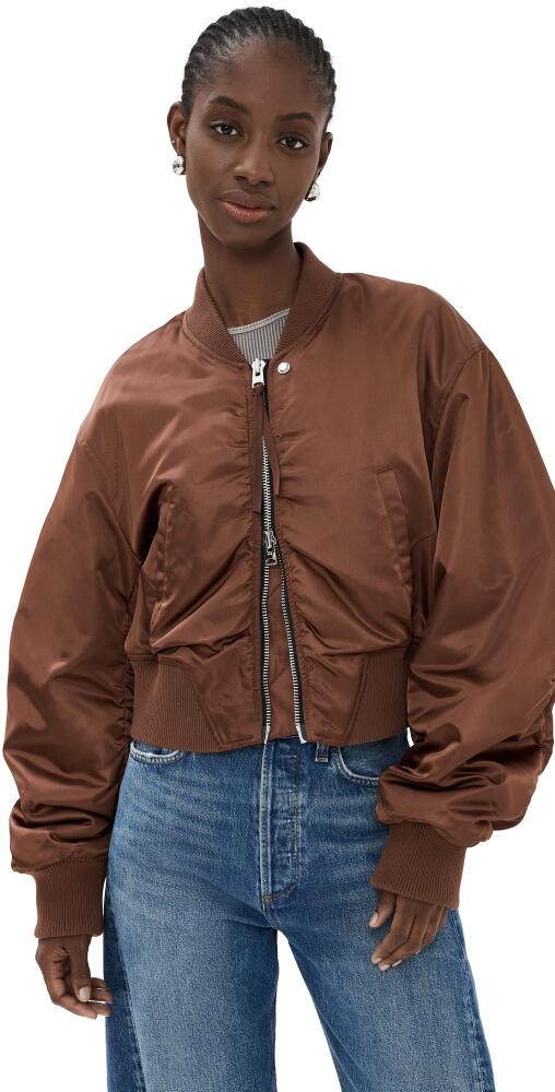 AGOLDE Jett Bomber Jacket Gingersnap Cover