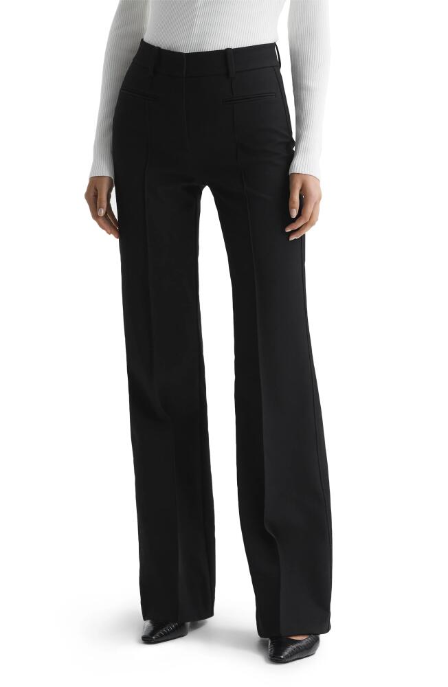 Reiss Amelia Wide Leg Pants in Black Cover