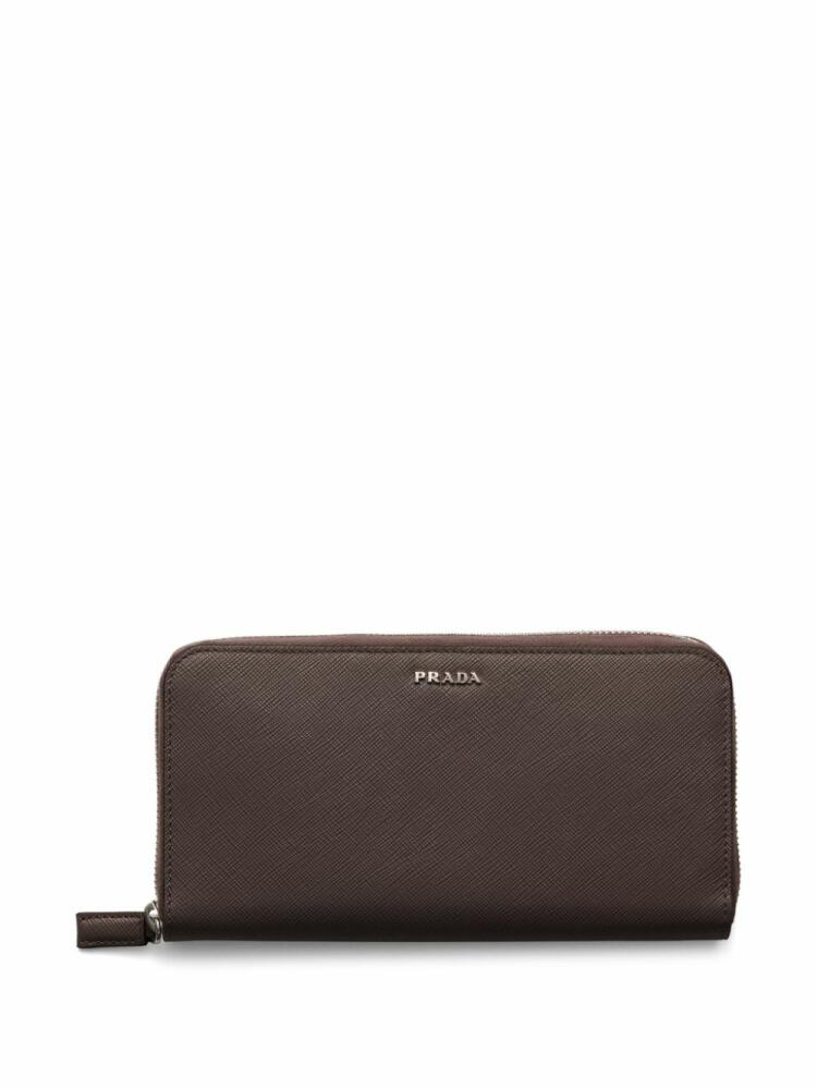 Prada leather wallet - Brown Cover