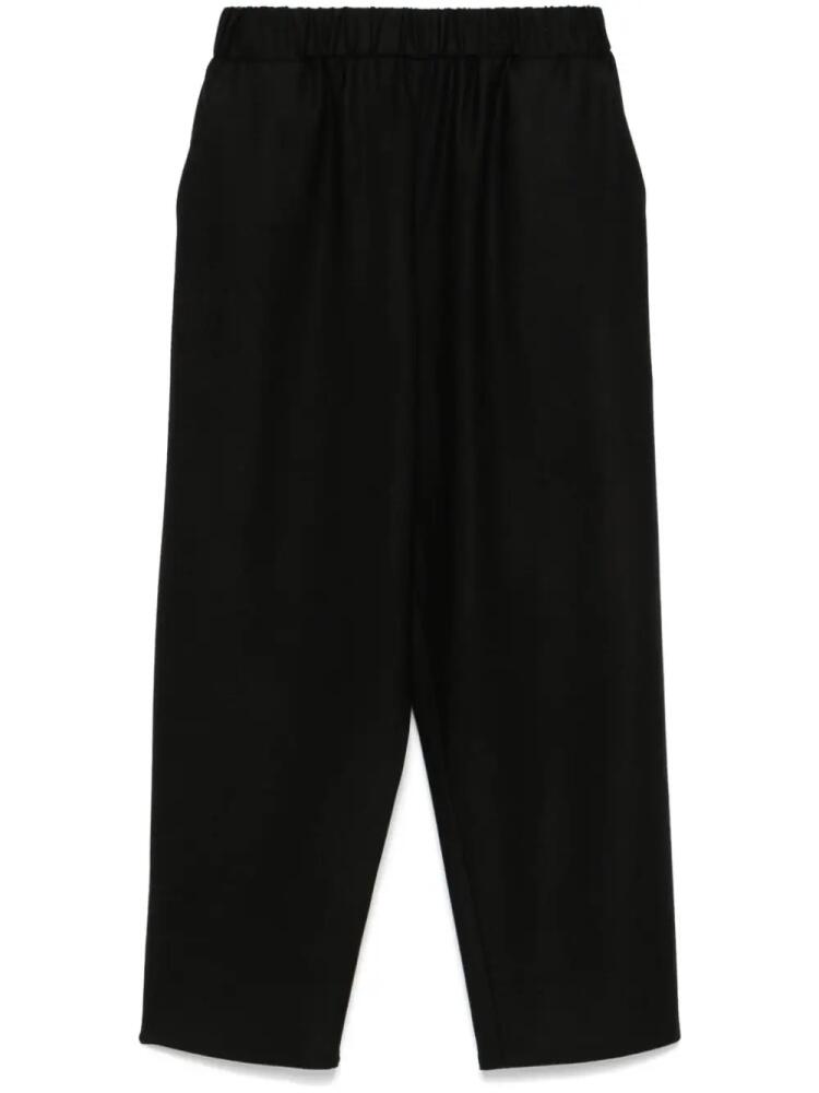 Dusan virgin wool trousers - Black Cover