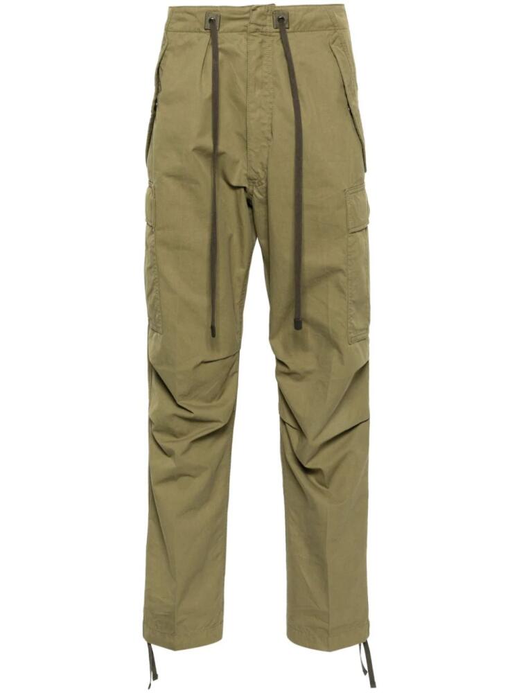 TOM FORD drawstring cargo trousers - Green Cover