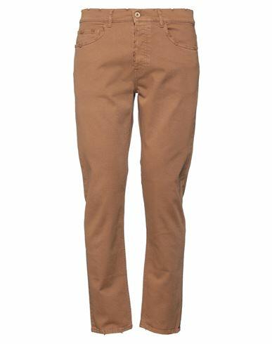 Pence Man Jeans Brown Cotton, Elastane Cover