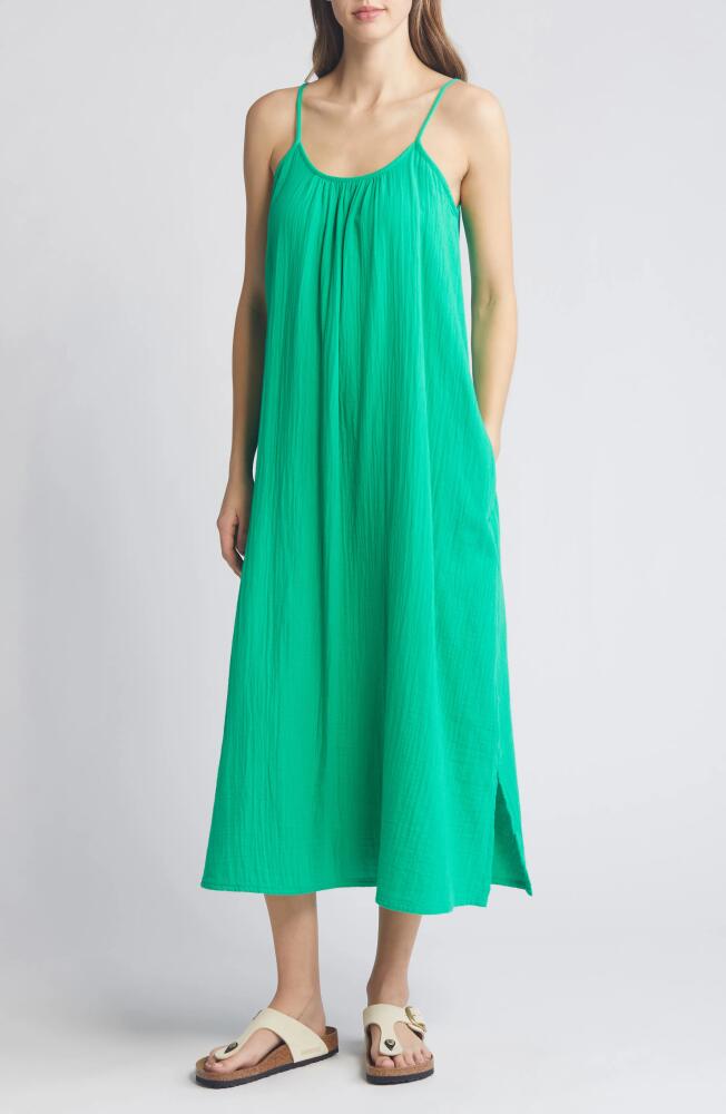 caslon(r) Cami Midi Dress in Green Bright Cover