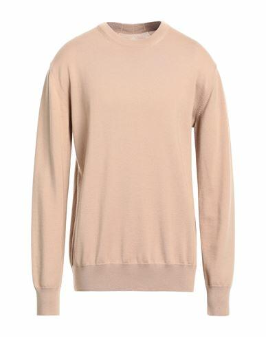 Jil Sander Man Sweater Beige Wool Cover