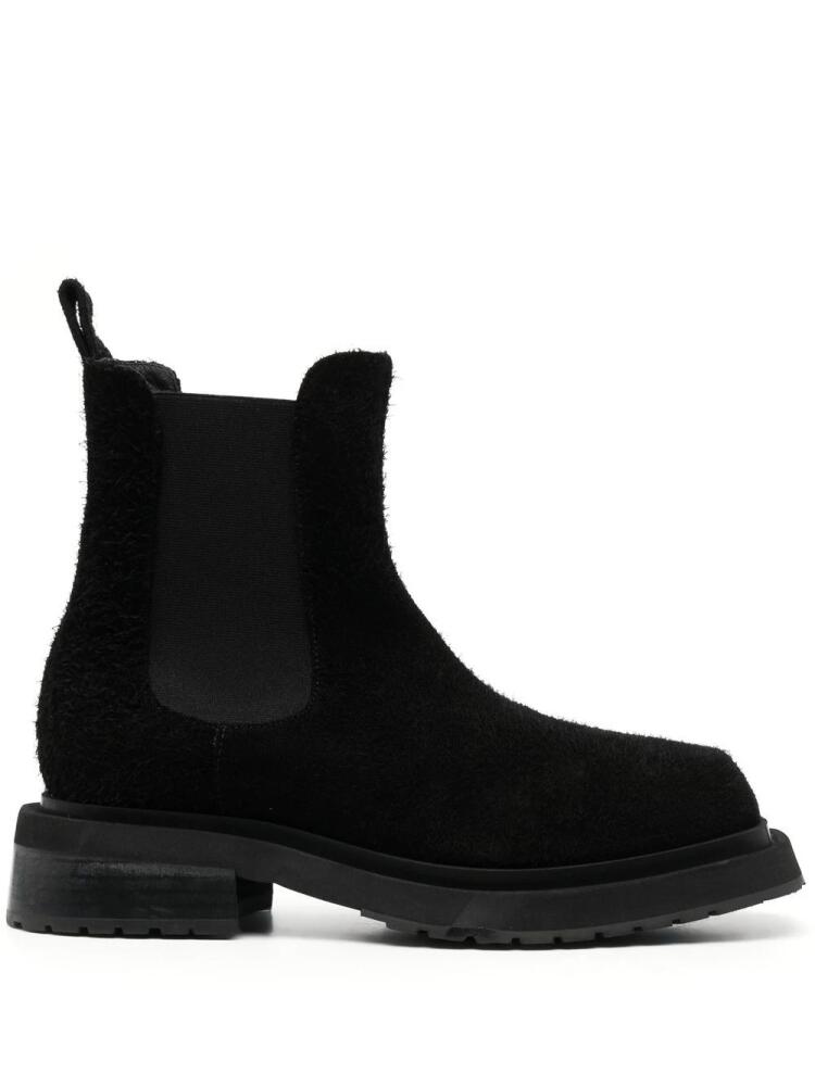 Eckhaus Latta Mike elasticated-panel boots - Black Cover